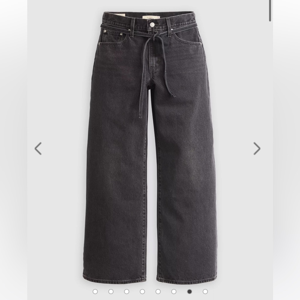 Levi's XL Straight Black Jeans 26x31